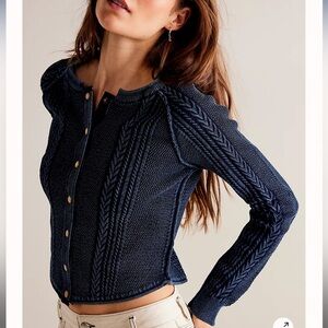 NWT We The Free People Wide Awake Cardi